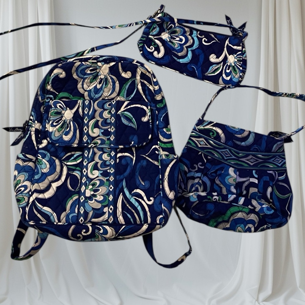 Vera Bradley 3 piece Bag Set